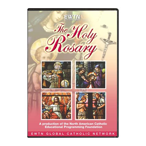 THE HOLY ROSARY IN STAINED GLASS - DVD | EWTN Religious Catalogue