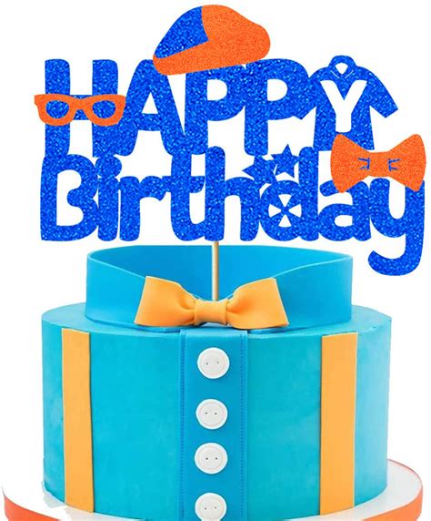Buy Vivicraft Happy Birthday Cake Topper For Bilippii Cake Decoration
