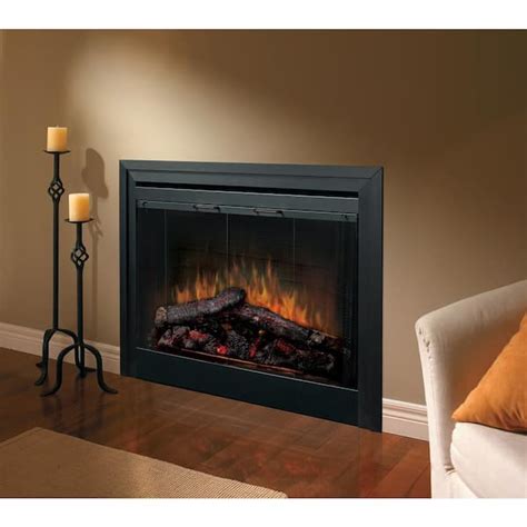 Dimplex 33 In Deluxe Built In Electric Fireplace Insert Bf33dxp The