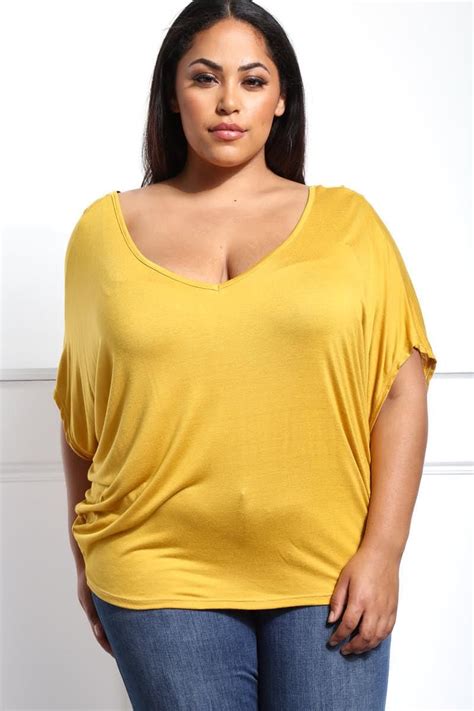 1199 Mustard Here For Style Plus Size Top Tops Gs Love Plus