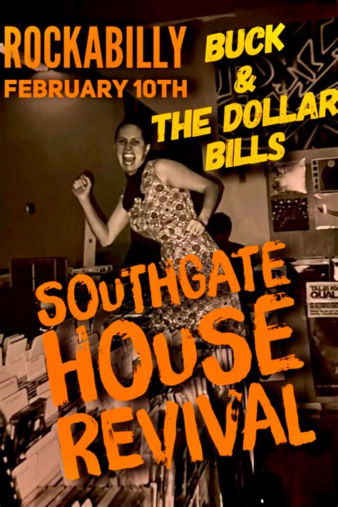 Buck And The Dollar Bills The Southgate House Revival Newport February