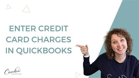 We did not find results for: How to enter Credit Card Charges into QuickBooks - YouTube