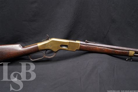 Winchester 1866 3rd Model 24″ 44 Henry Rf Lever Action Rifle 1874