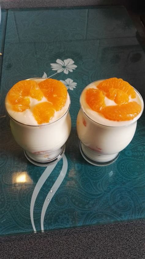 Schnelles Mandarinen Quark Dessert von Englishrose
