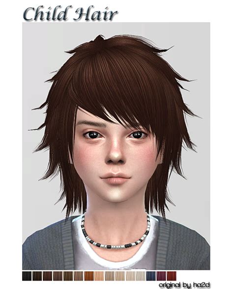 Sims 4 Alpha Kids Hair