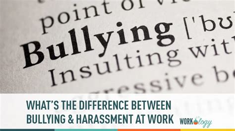 Bullying And Harassment At Work Whats The Difference And Does It Matter