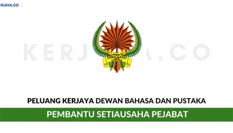 Malaysia · 1 decade ago. Dewan Bahasa Dan Pustaka • Kerja Kosong Kerajaan