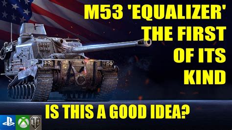 M53 Equalizer Tier 8 Premium Arty World Of Tanks Console Youtube