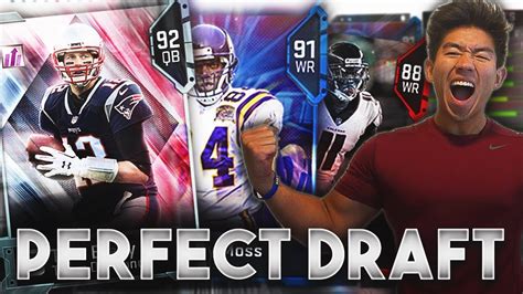 Perfect Draft Madden 19 Draft Champions Youtube