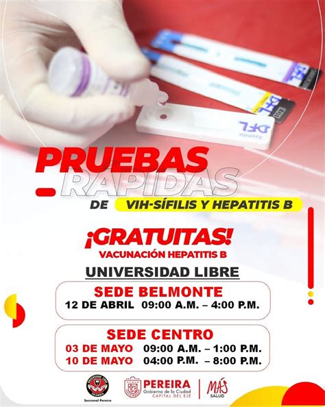 Pruebas R Pidas De Vih S Filis Y Hepatitis B
