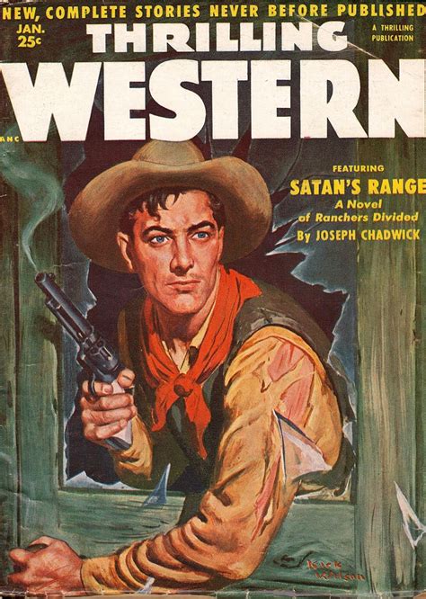 Rough Edges: Saturday Morning Western Pulp: Thrilling Western, January 1953