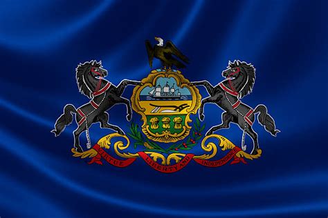 Pennsylvania Flag Stock Photos Pictures And Royalty Free Images Istock
