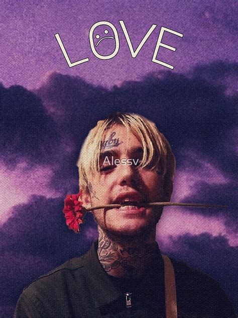 Lil Peep Posters Poster For Sale By Alessv Redbubble