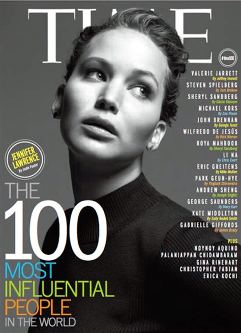 Jennifer Lawrence Entre Las Personas Mas Influyentes Del Mundo Tendencias Magazine