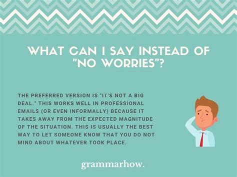 Better Ways To Say No Worries In Professional Emails