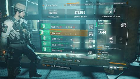 Striker S Harness Armor Item The Division Field Guide