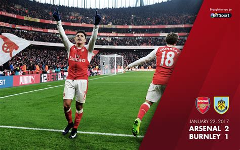 Arsenal 2 1 Burnley Fond Décran Arsenal Club 2016 2017 Aperçu