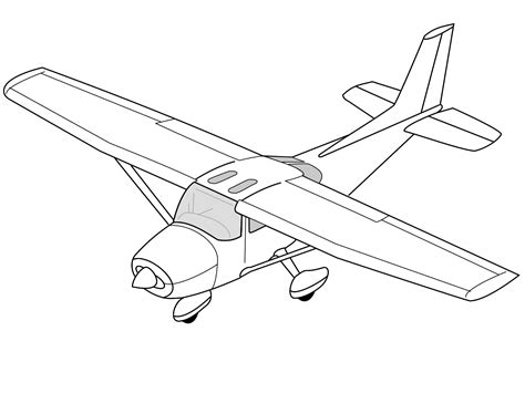 Cessna 172 Sketch Clip Art At Vector Clip Art Online