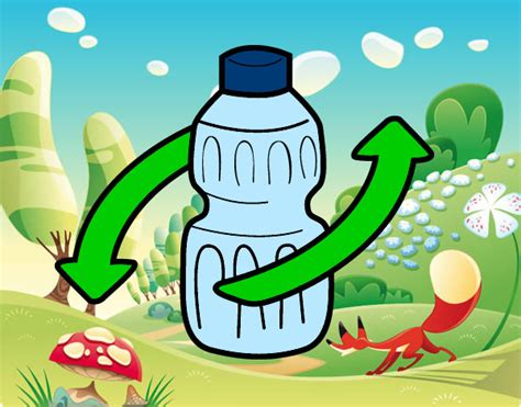 Ver más ideas sobre botellas plasticas, reciclar botellas de plástico, manualidades con botellas. Dibujo de botella de agua pintado por Bianque en Dibujos ...