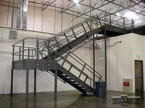 Stair Landings Industrial Stairs Wildeck