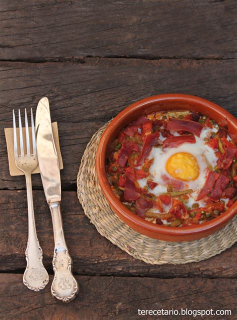 TERECETARIO HUEVOS A LA FLAMENCA