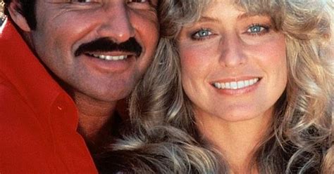 Burt Reynolds And Farrah Fawcett Photo Promoting The