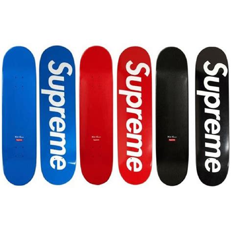 Supreme Archive Every Supreme Skateboard Deck 1994 Present