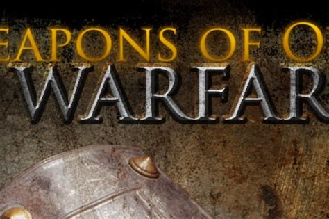 Spiritual Weapons Do You Know The Weapons Of Our Warfare Bible Way Mag