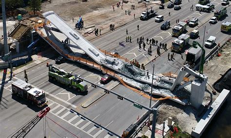 ‘stress Test Preceded Florida Bridge Collapse That Killed 6 Pasadena