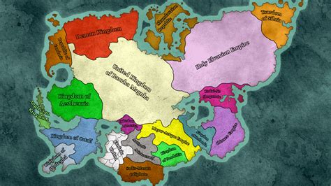 My First Ever Wonderdraft Map A Political Map Of The Erastia Continent