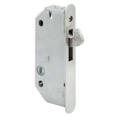 Mortise latches, mortise locks, and rim locks. Prime-Line Plated Steel Sliding Door Mortise Lock-E 2171 ...