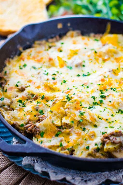 Easy Ground Beef And Potatoes Skillet Soulfully Made