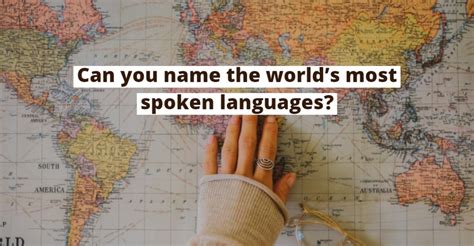 20 Most Spoken Languages In The World In 2020 Lingoda