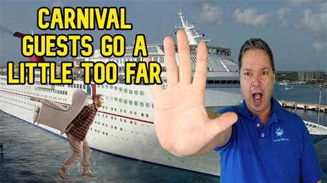Cruise News Carnival Passengers Try Stealing From Final Voyage And More Cruise News Youtube