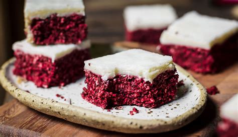 No Bake Red Velvet Slice Queen Fine Foods