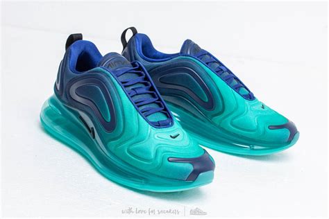 Nike W Air Max 720 Deep Royal Blue Black Hyper Jade Footshop