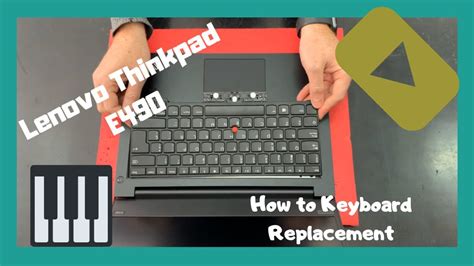 How To Keyboard Replacement Lenovo Thinkpad E490 Disassembly Youtube