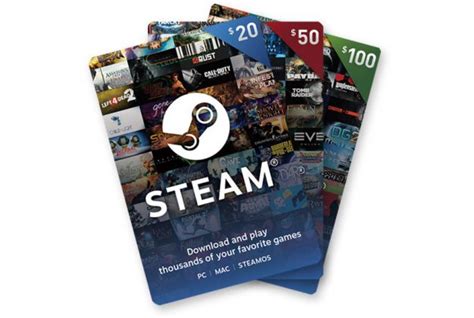Las Tarjetas De Regalo Steam Digital Están Disponibles Para Su Compra
