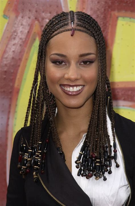Alicia Keys Iconic Cornrows Were Once Your Hairspiration Hellobeautiful