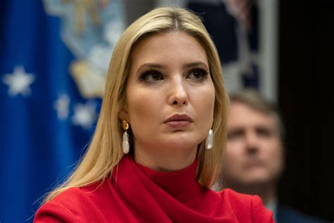 Ivanka Trump Offsets A Bold Red Dress With Classic Nude Pumps At
