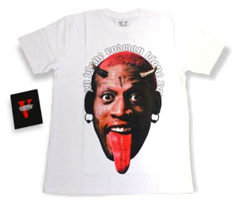 Vlone Rodman Devil T Shirt Dennis White Ebay