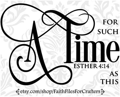 For Such A Time As This Svg Esther 414 Svg Perhaps You Were Etsy