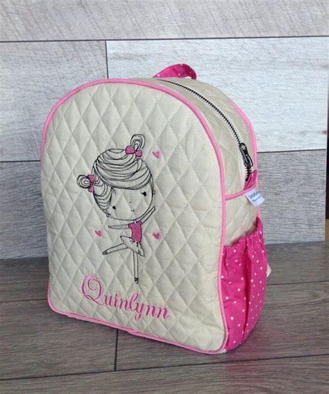 For special gifts for the little ones in your life, look no further. Personalized Toddler Backpack, Ballerina Backpack, Ballet ...
