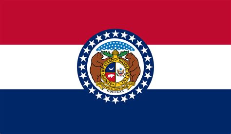Missouri Drapeaux Des Usa