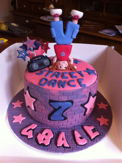 Street Dance Birthday Cake Dance Birthday Cake Dance Cakes Girl Cakes