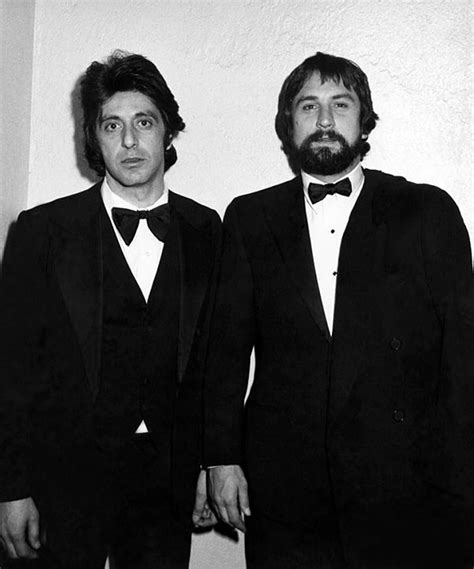De niro confirmed that the height difference was the reason for the towering platforms on the tonight show starring jimmy fallon in april, saying. Robert de Niro and Al Pacino (1981) : OldSchoolCool