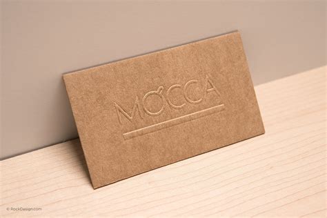 Personalized business cards are what you need to give everyone your contact information. Brown Kraft Business Cards | RockDesign Luxury Business ...