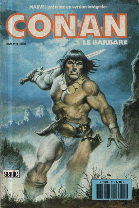 Pf Comic Conan Le Barbare N° 11 Sommaire Dessinateur Couverture