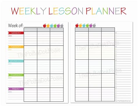 This set is for personal and classroom. √ 30 Teachers College Lesson Plan Template in 2020 ...