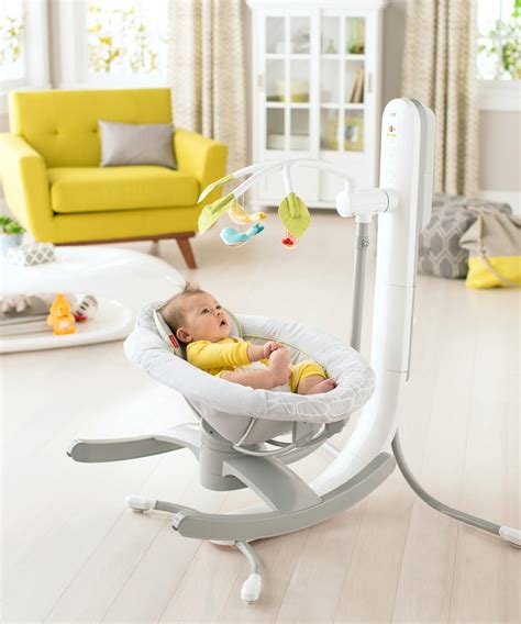 Fisher Price 4 In 1 Smart Connect Cradle N Swing Baby